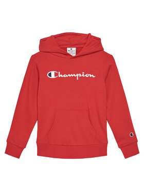 Champion Champion Pulóver Icons Hoodie 306970 Piros Regular Fit