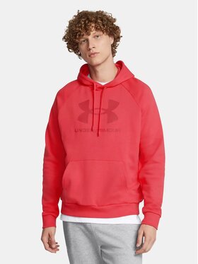 Under Armour Under Armour Bluza 1379758-713 Czerwony Regular Fit