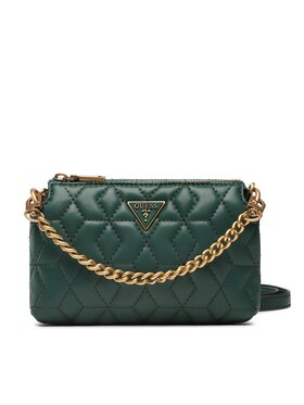 Guess Guess Дамска чанта Elenia (QB) Mini Bags HWQB86 77720 Зелен