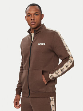 Guess Guess Sweatshirt Z2YQ10 KB3P2 Dunkelbraun Regular Fit