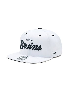 47 Brand 47 Brand Kapa s šiltom NHL Boston Bruins Crosstown Pop '47 CAPTAIN H-CRSPP01WBP-WH Bela