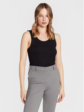 Comma Comma топ 2120575 Черен Slim Fit
