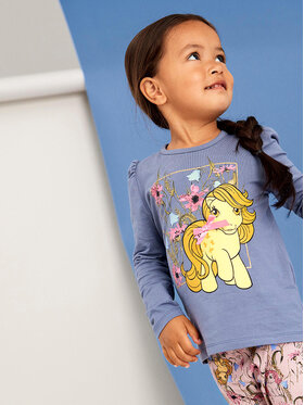 NAME IT Bluza MY LITTLE PONY 13205064 Modra Regular Fit