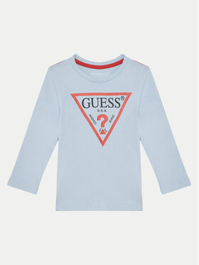 Guess Guess Блузка N84I24 K8HM0 Блакитний Regular Fit