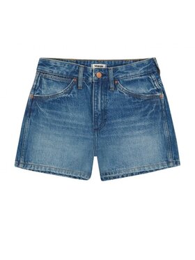 Wrangler Wrangler Szorty jeansowe COWBOY SHORT 3 INCH 112351076 Niebieski Regular Fit