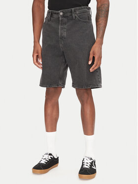 Jack&Jones Jack&Jones Джинсові шорти Alex 12269532 Чорний Baggy Fit