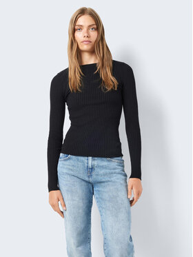 Noisy May Noisy May Sweter Ship 27020928 Czarny Slim Fit