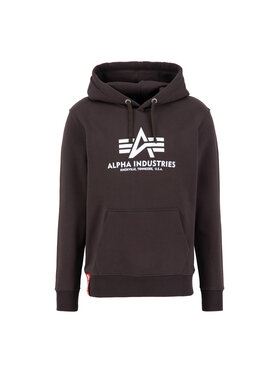 Alpha Industries Alpha Industries Bluza Basic Hoodie Brązowy Regular Fit
