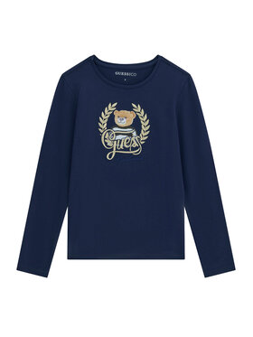 Guess Guess Блуза J6BI21 K5818 Тъмносин Regular Fit