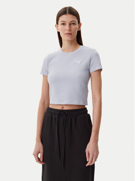 Puma Puma Marškinėliai Dare To 629806 Žydra Slim Fit