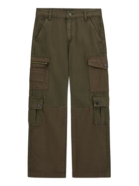 Guess Kids Guess Kids Spodnie materiałowe 177111 Zielony Regular Fit