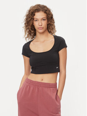 Reebok Reebok Футболка Classics Essentials HZ8109 Чорний Regular Fit