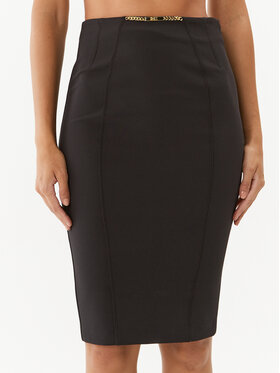 Elisabetta Franchi Elisabetta Franchi Ravno krilo GO-022-36E2-V240 Črna Slim Fit