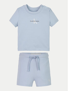 Calvin Klein Jeans Calvin Klein Jeans Набір футболка та шорти Monogram Logo IN0IN00319 Блакитний Regular Fit