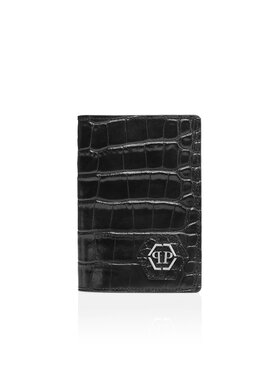 PHILIPP PLEIN PHILIPP PLEIN Zestaw etui na karty i brelok 26787 Czarny