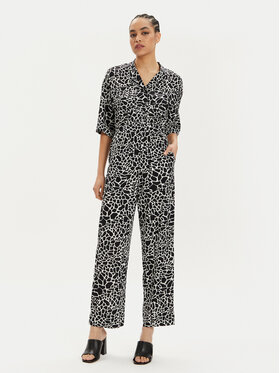 KARL LAGERFELD KARL LAGERFELD Salopetă 241W1311 Negru Regular Fit