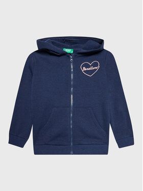 United Colors Of Benetton United Colors Of Benetton Bluza 35TMG501H Granatowy Regular Fit
