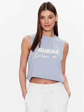 Guess Guess Top Dalya V3GP11 K8FQ4 Blau Regular Fit