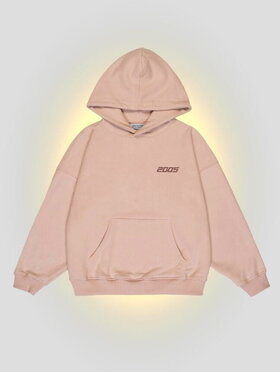 2005 2005 Bluza Basic Beżowy Oversize