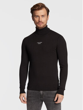 Calvin Klein Jeans Calvin Klein Jeans Golf J30J321696 Czarny Slim Fit