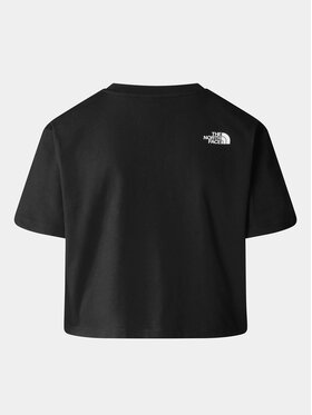 The North Face T-shirt NF0A87FJ Crna Regular Fit