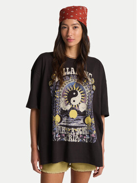 Billabong Billabong Tričko Surf Trip EBJZT00593 Čierna Loose Fit