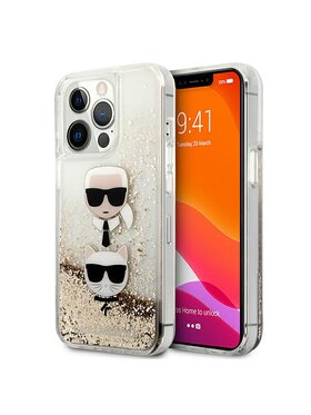 KARL LAGERFELD KARL LAGERFELD Etui na telefon iPhone 13 Pro Złoty