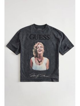 Guess Guess T-Shirt 182691 Czarny Classic Fit