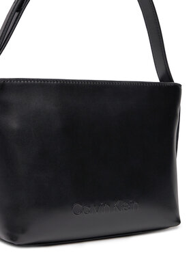 Calvin Klein Ročna Torba Embossed Logo K60K612551 Črna