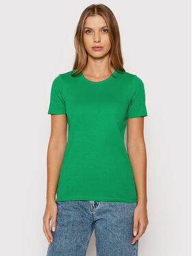 United Colors Of Benetton United Colors Of Benetton T-Shirt 3GA2E16A0 Zielony Regular Fit