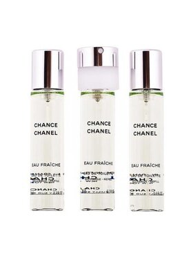 Chanel Chanel Chanel Chance Eau Fraiche Twist and Spray 3x20ml woda toaletowa wkłady + atomizer Woda toaletowa