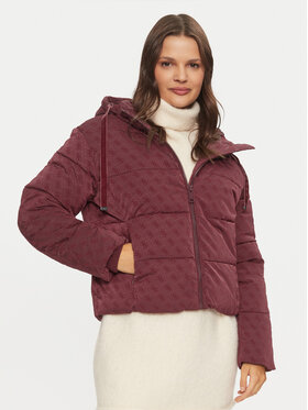 Guess Guess Übergangsjacke Daisy W4BL36 WGJZ0 Dunkelrot Regular Fit