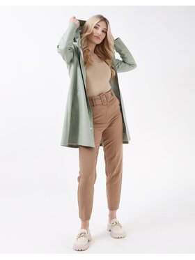 VANNSKJOLD VANNSKJOLD Kurtka przeciwdeszczowa GRACE Zielony A-Line Fit