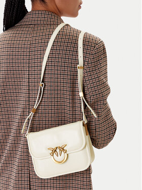 PINKO PINKO Soma Love Box Bag Fl Mini PE 25 PLTT 104297 A26J Écru
