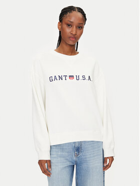 Gant Gant Bluză 4200577 Alb Regular Fit