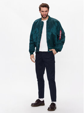 Alpha Industries Bomber MA-1 100101 Tamnoplava Oversize