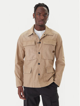 G-STAR G-STAR Kurtka koszulowa 4 Pkt Overshirt D26429-D387 Beżowy Slim Fit