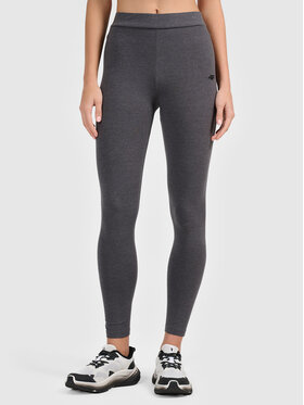 4F 4F Legginsy 4FWAW26TTIGF307-24M Szary ciemny Active Fit