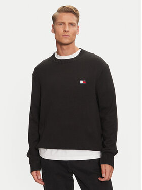 Tommy Jeans Tommy Jeans Светр Badge DM0DM20706 Чорний Regular Fit