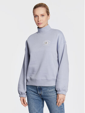 Lee Lee Mikina Volume L36RLJ66 Modrá Relaxed Fit