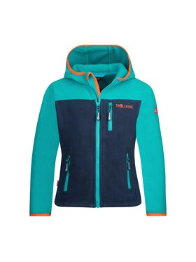 TROLLKIDS TROLLKIDS Kurtka przejściowa 706-192 Turkusowy Regular Fit