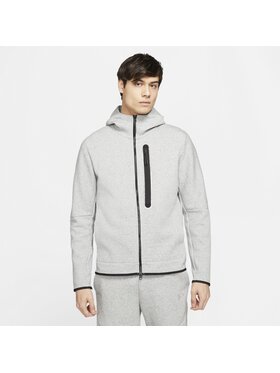 Nike Nike Felpa Tech Fleece Grigio Regular Fit
