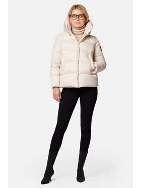Lancerto Lancerto Kurtka puchowa Sophia KU135223000001 Écru Regular Fit