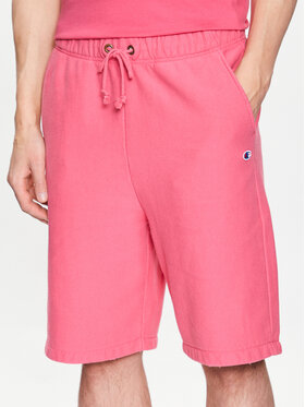 Champion Champion Szorty sportowe 218650 Różowy Regular Fit