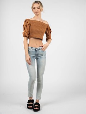 Juicy Couture Juicy Couture Jeansy JWFWB71883 Modrá Skinny Fit