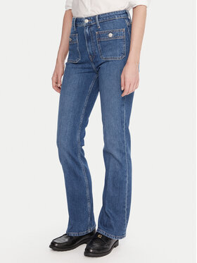 Tommy Hilfiger Tommy Hilfiger Farmer WW0WW48255 Kék Flare Fit