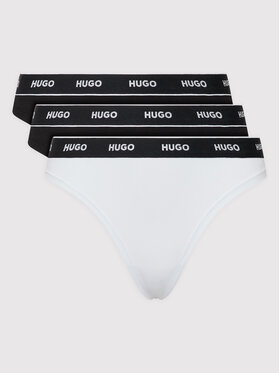 HUGO Hugo Набір з 3 пар стрінгів 50469681 Кольоровий