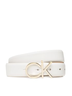 Calvin Klein Calvin Klein Ceinture femme Re-Lock Ck Logo Belt K60K610157 Blanc