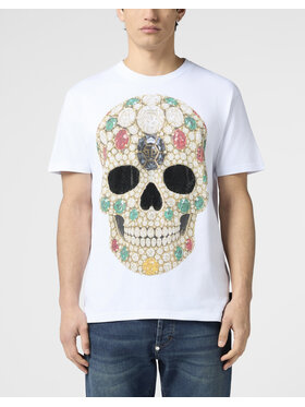 PHILIPP PLEIN PHILIPP PLEIN T-Shirt 30617 Bílá Regular Fit