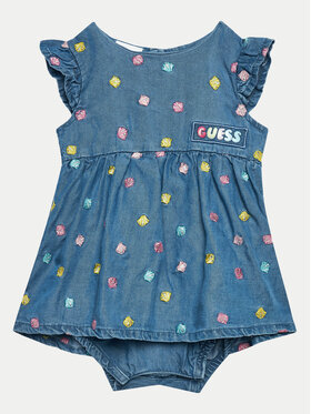 Guess Guess Ежедневна рокля S4GG17 WFBS0 Тъмносин Regular Fit